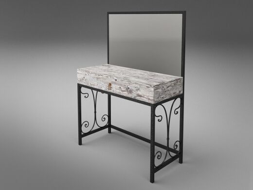 Трюмо+пуф Сплит, 7 950 грн - TENERO ТУАЛЕТНЫЕ СТОЛИКИ Трюмо+пуф Сплит-TENERO