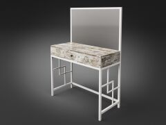 ТУАЛЕТНЫЕ СТОЛИКИ Трюмо+пуф Арден-TENERO