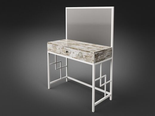 Трюмо+пуф Арден, 7 950 грн - TENERO ТУАЛЕТНЫЕ СТОЛИКИ Трюмо+пуф Арден-TENERO